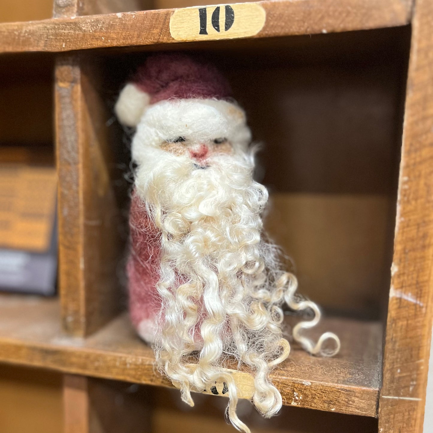 Felted Santa Clause! Saturday December 13th, 9:00am-noon