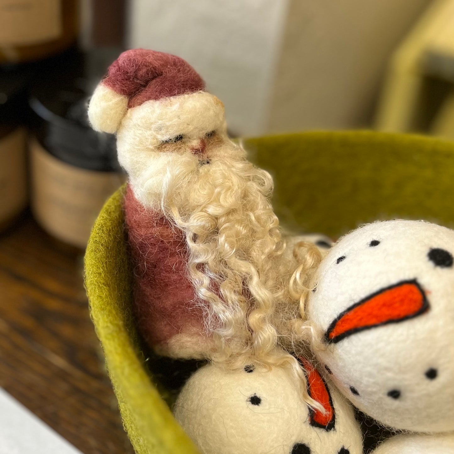 Felted Santa Clause! Saturday December 13th, 9:00am-noon