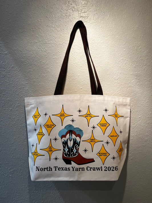 North Texas Yarn Crawl Bags
