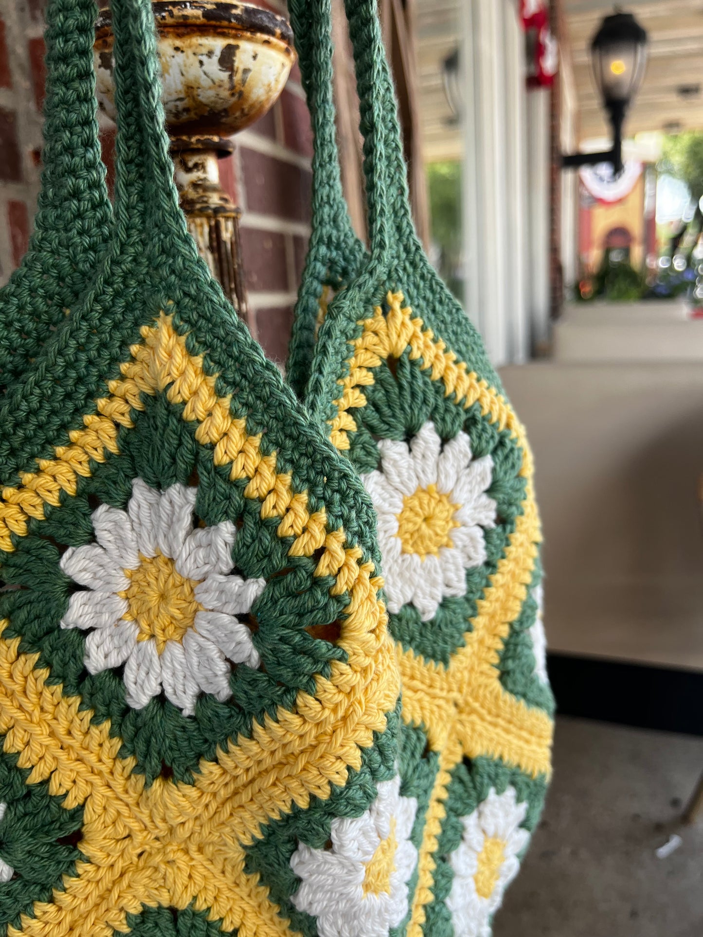 Intermediate Crochet Series, "Daisy Tote", July 2026, Mondays 5:30-7:00pm