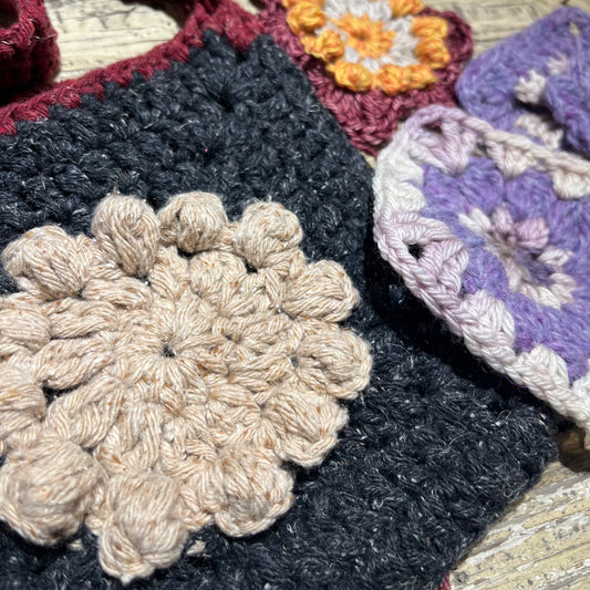 Crochet Flower Squares and Circles, May 3rd, 5:30-8:30p