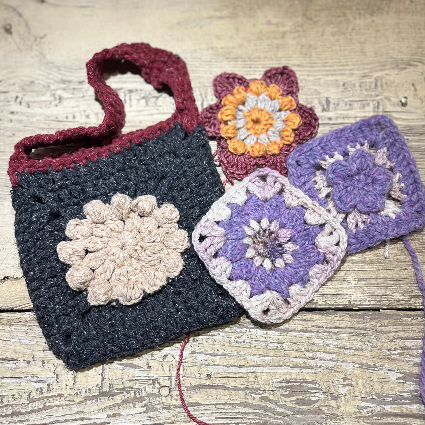 Crochet Flower Squares and Circles, May 3rd, 5:30-8:30p